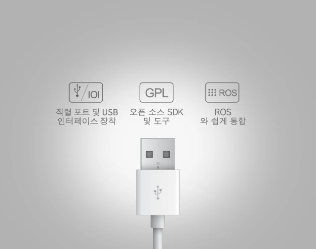 RPLIDAR A1 플러그 앤 플레이