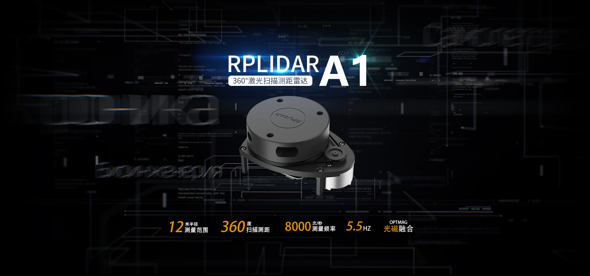 RPLIDAR A1 banner