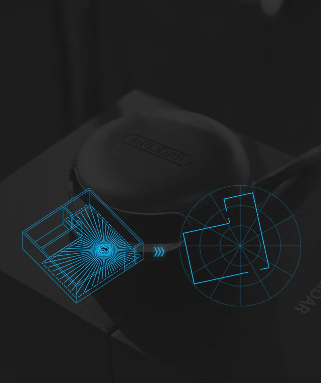 RPLIDAR A2 operating principle diagram