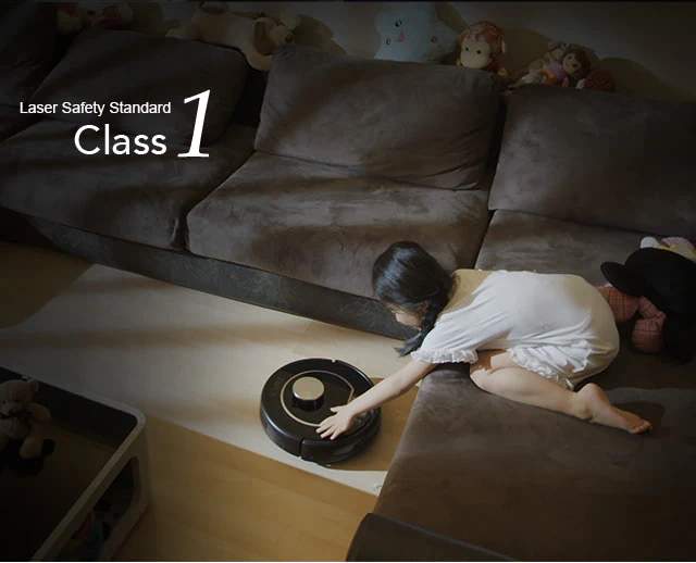 The RPLIDAR A2 laser safety standard is Class 1