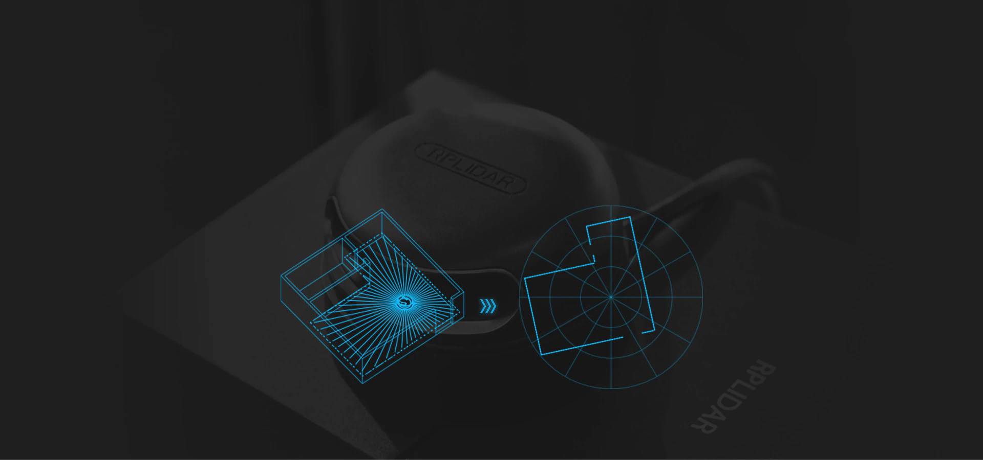 RPLIDAR A2 operating principle diagram