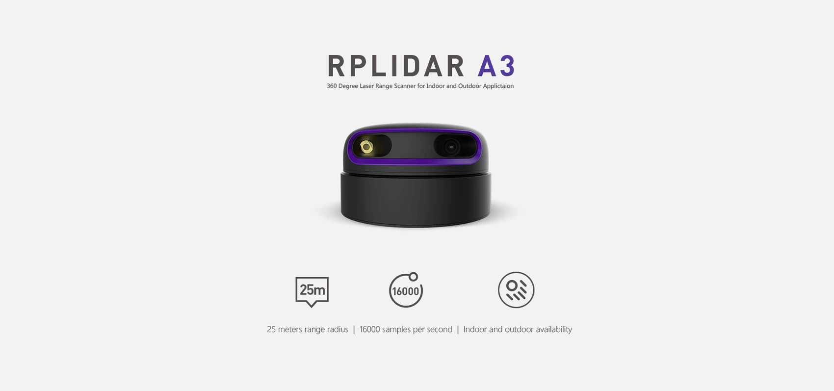 RPLIDAR A3 banner