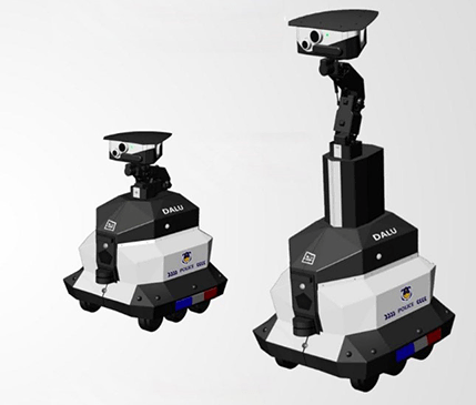 思岚科技激光雷达产品应用案例：大陆智源多适应安防机器人“ANDI”
