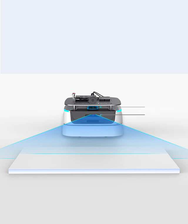 Athena 2.0 is equipped with a dual lidar + visual positioning and navigation system