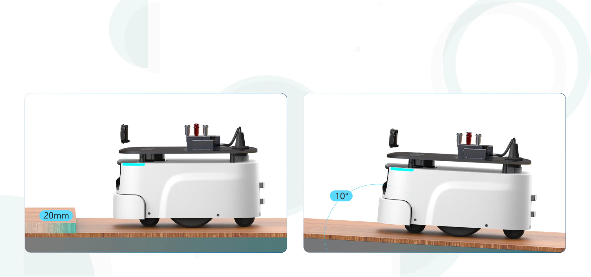 Athena 2.0 obstacle crossing and climbing performance parameters
