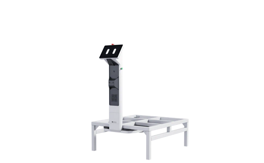 Phoebus can be equipped with touchscreen and shelving