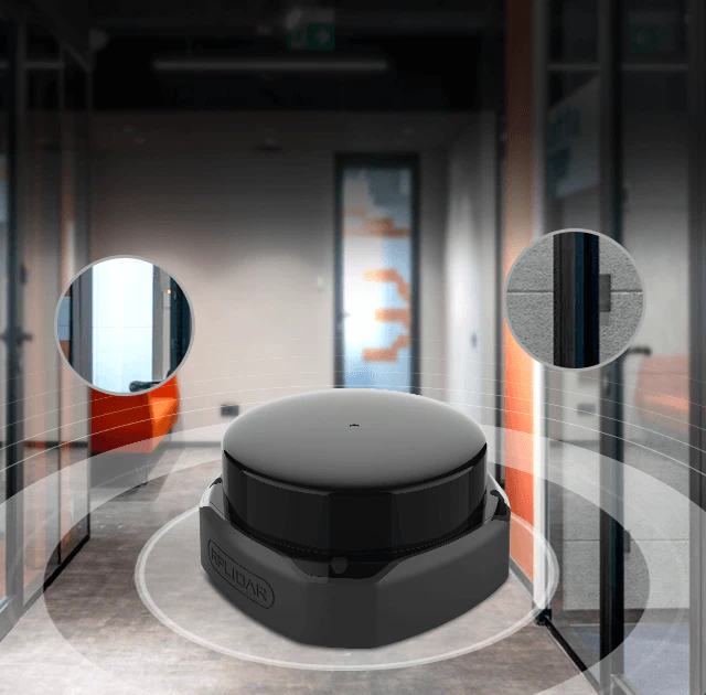 RPLIDAR S2 High-Perf dToF Lidar|Indoor/Outdoor Use | SLAMTEC