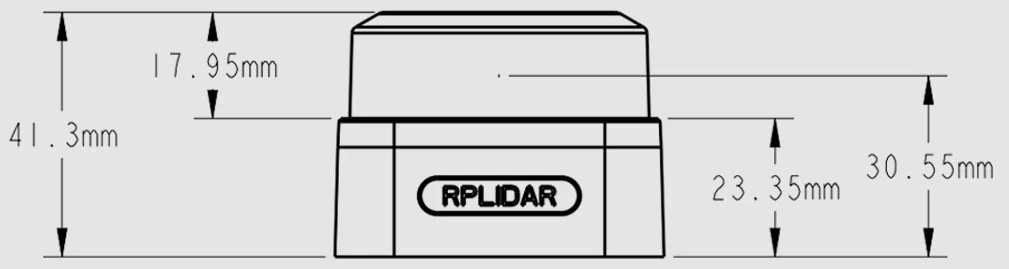 RPLIDAR S3 Dimensions