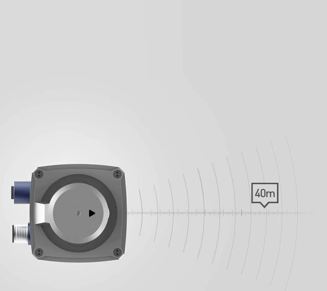 LPX-T1 40 meters long-range detection capability