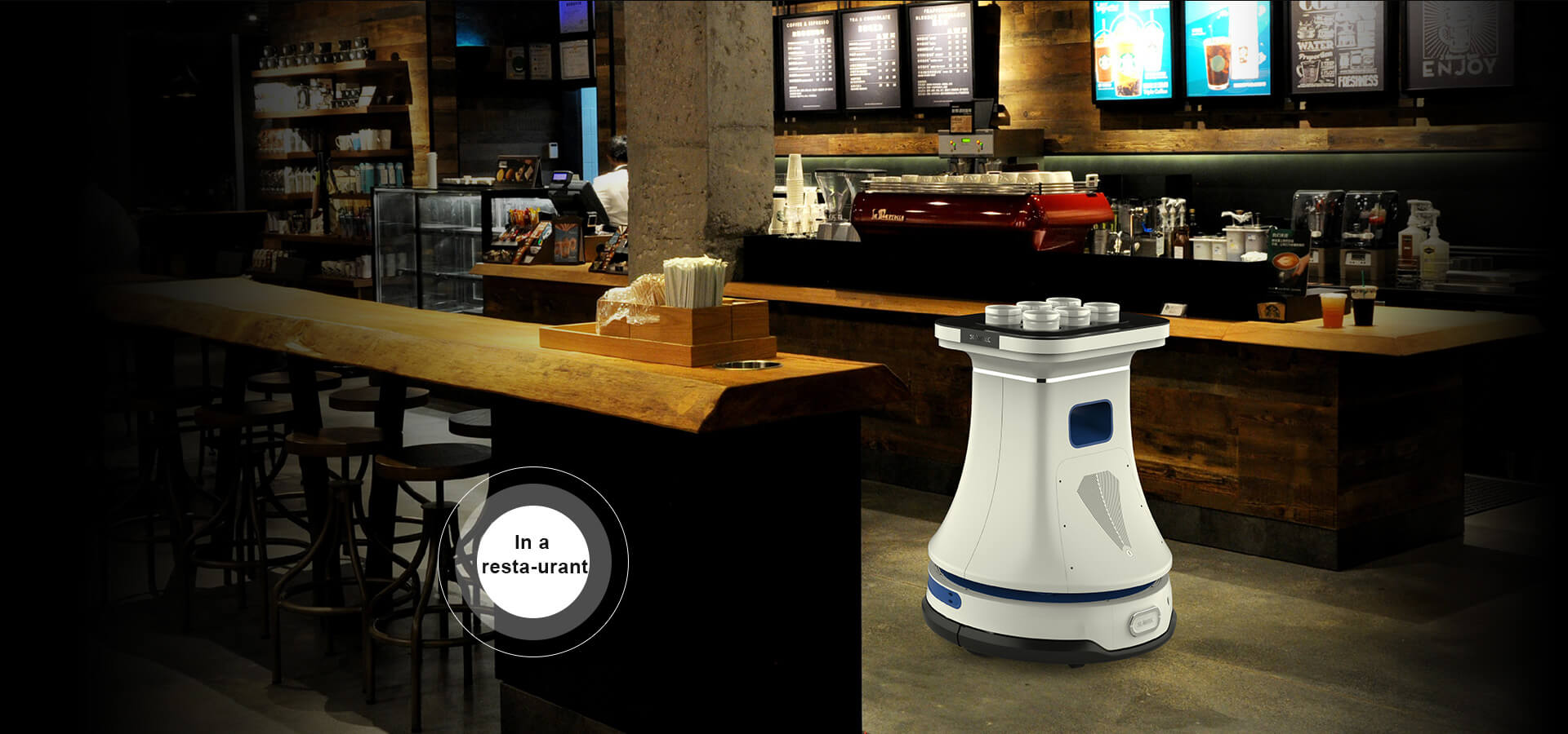 SLAMTEC service robot platform be used in restaurants
